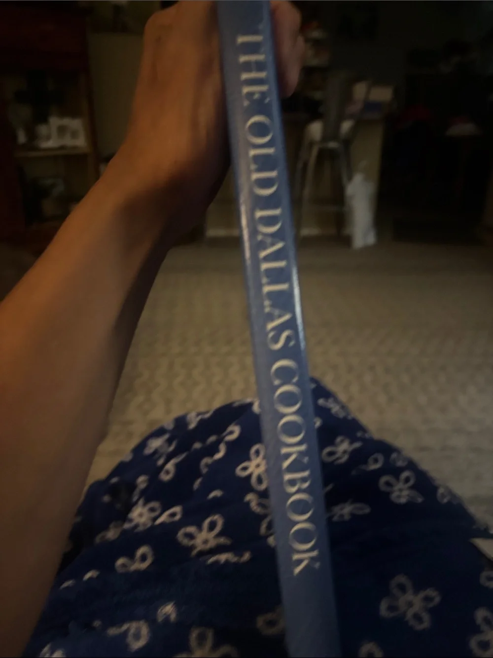 The Old Dallas Cookbook - Blue Hardcover Cookbook